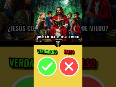 🔴 Desafío bíblico: ¿Verdadero o falso? 🧠🏺 #quizbíblico #jesús