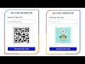 How To Make QR Code Generator with Animated Rotating Border using HTML CSS JavaScript