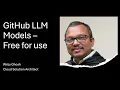 00 GitHub Free AI Models for Learning and Development