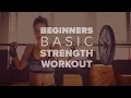 The Beginner s Basic Strength Workout at the Gym