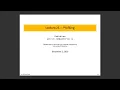 ECE 459 Lecture 27 Profiling