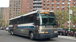RETIRED MTA MCI D4500CL 3393 on the QM40 passing 57th Pl