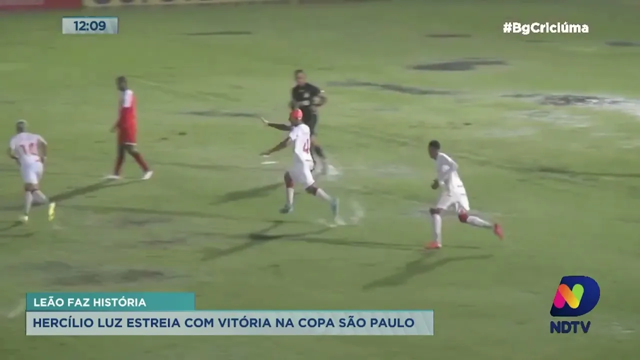 Hercílio Luz estreia com vitória na Copa São Paulo