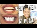 How I Whiten My Teeth At HOME Does it work Crest 3D White Glamorous White Whitestrips