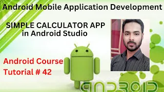 Tutorial 42 SIMPLE CALCULATOR APP in Android Studio with FREE Source Code Calculator App Android
