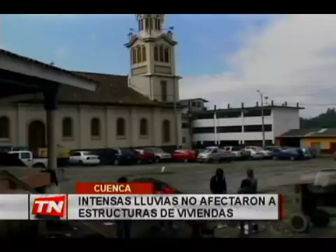 Intensas lluvias no afectaron a estructuras de viviendas