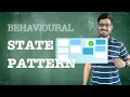 State Behavioural Design Pattern Intent Examples UML Code Trade-Offs