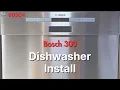 How to Install a Bosch 300 Series Dishwasher - Easy DIY Guide