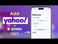 How To Add Yahoo Mail To iPhone Set Up Gulid