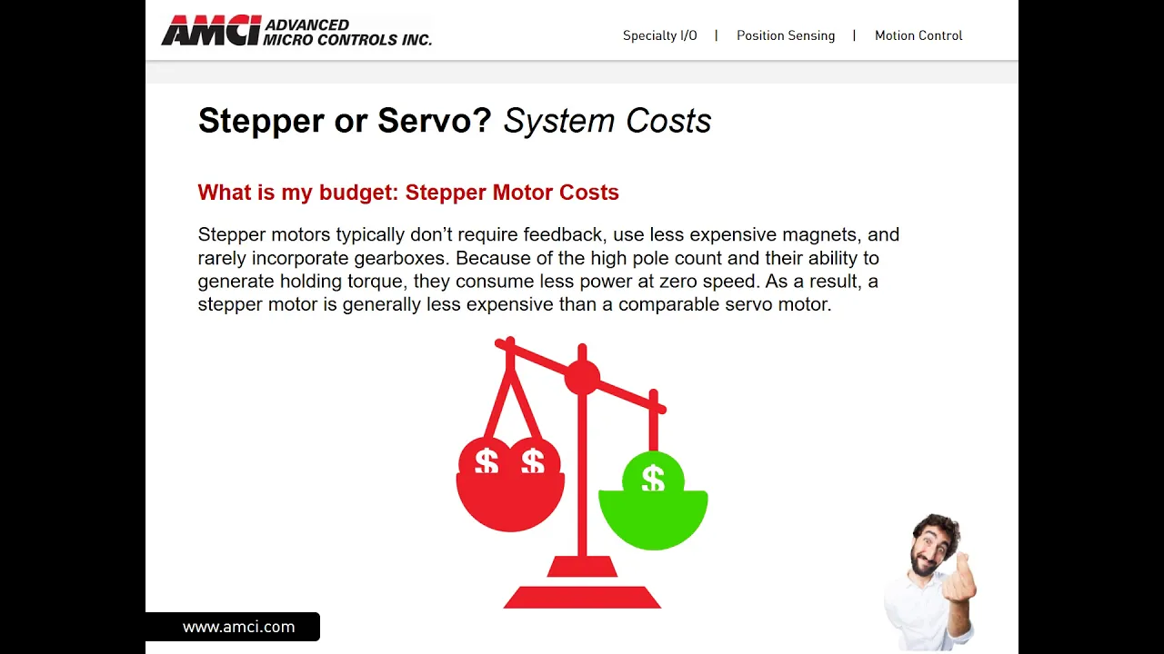 Webinar: Stepper vs Servo - Understanding the Differences