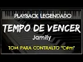Lagu 🎤 Tempo de Vencer (PLAYBACK LEGENDADO no Piano: TOM CONTRALTO “C#m”) Jamily, by Niel Nascimento
