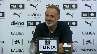 VALENCIA CF vs REAL SOCIEDAD | RUEDA DE PRENSA
