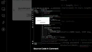 Modern GUI C App Without Qt Windows Password Generator