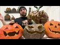 How To Make Your Own Paper Mache Jack-O-Lantern Part 1