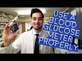 How To Test Blood Sugar How To Use Glucometer How To Check Blood Glucose 2018