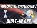 Simplest way to Schedule Automatic Shutdown on Windows PC using Task Scheduler Step-by-Step Guide