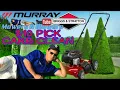 MURRAY 450E BRIGGS STRATTON 22 PUSH LAWN MOWER LAWNMOWER DOESNT START CARBURETOR CLEAN REPAIR FIX