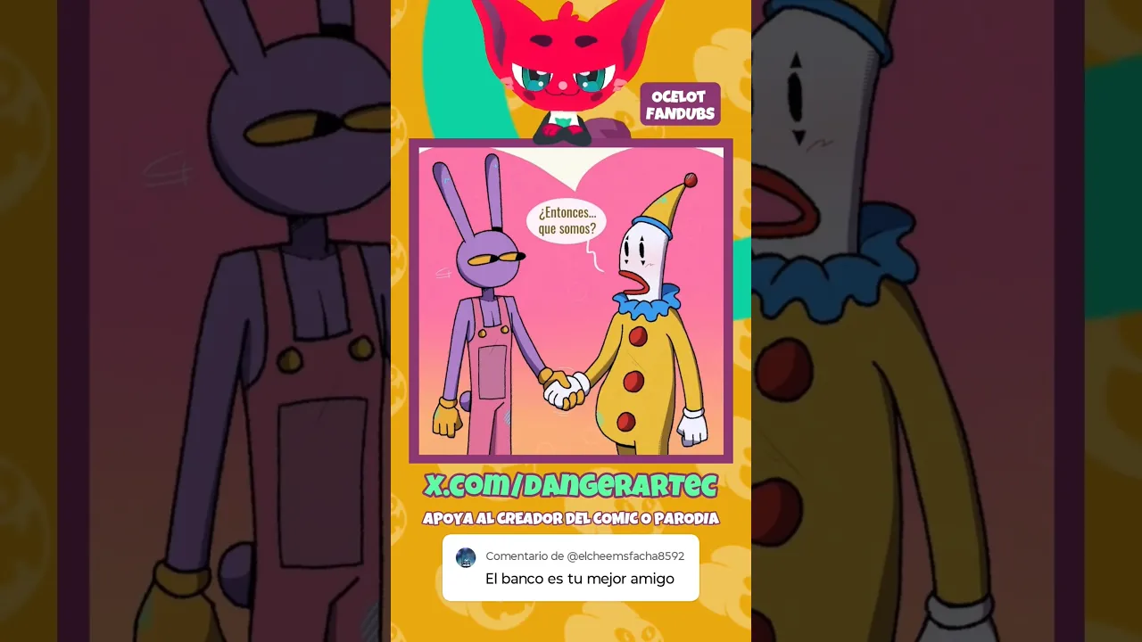 Jax x Kaufmo 🙀 #humor #fandub #tadc #theamazingdigitalcircus