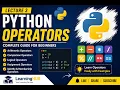 Python lecture 3 Operators