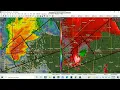 Winterset-Des Moines IA Tornado Radar Loop March 5th 2022