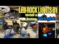 Nilight rock lights Full install and review Club Car