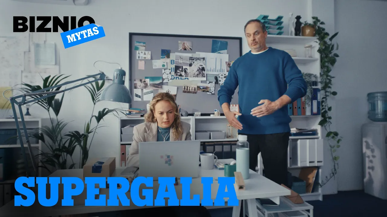 TELE2 Lietuva — Tele2 Verslui — 5G Neribotų GB Biuro Internetas (YouTube video ad)