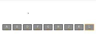 Javascript ES6 Drum kit for JS30