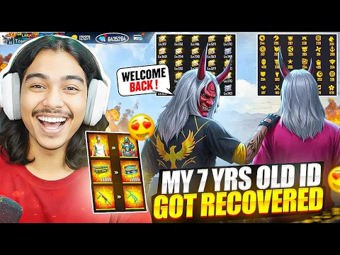 Video Thumbnail: My First Freefire Banned Account Recoverd After 7yrs😱 Laka Gamer