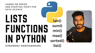 27 How do List functions work in Python real-world examples len sum max min sorted list