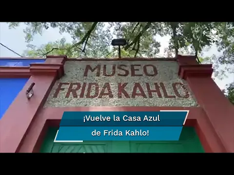 Download MP3 Museo Frida Kahlo en Coyoacán reabre sus puertas