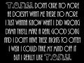 Solange - T.O.N.Y. LYRICS