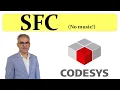 CODESYS Sequential Function Chart SFC programming - First lesson