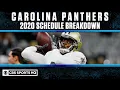 The Carolina Panthers will bring up the rear in their division CBS Sports