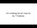 How to MASTER 1 Framers in Alight Motion Smooth Pro Tips