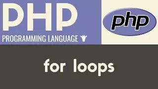 For Loops PHP Tutorial 25