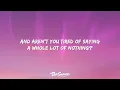 Sabrina Carpenter - Sugar Talking (Lyrics)