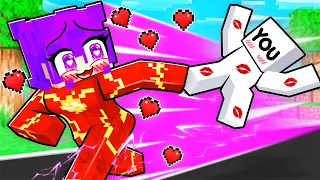 The FLASH GIRL has a CRUSH ON YOU