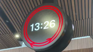 the fancy new clock at london bridge