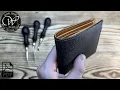 Lagu Making a Bifold wallet from vegetable tanned leather Buffalo by #wildleathercraft. Free pattern PDF.