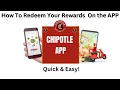 How to Redeem Reward Items on the Chipotle App Quick Easy Guide