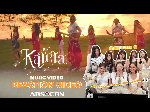 Download MP3 #BINI : BINI Reacts to ‘Karera’ Music Video