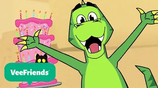 Find Your Joy! | Vee Friends 🐈‍⬛ | Funny Animal Cartoons For Kids