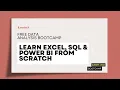 Free Data Analysis Bootcamp Learn Excel SQL Power BI from Scratch LeadarX