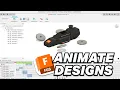 Getting Started Creating ANIMATIONS in Fusion 360 - Beginners Start Here