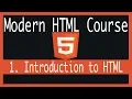 1 Introduction to HTML - Hyper Text Markup Language