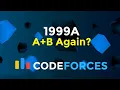 1999A A B Again Codeforces Round 964 Div 4 Math Codeatic
