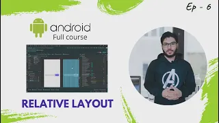 Relative Layout Android Development tutorial in Hindi