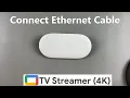 How To Connect Ethernet Cable To Google TV Streamer 4K