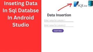 Android SQLite Database Tutorial Inserting User Input Part 2 Complete