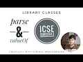 ICSE Class 10 Computer Java Library Class Parse